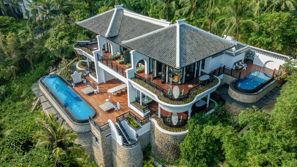 4-Bedroom-Pool-Villa-Aerial-scaled