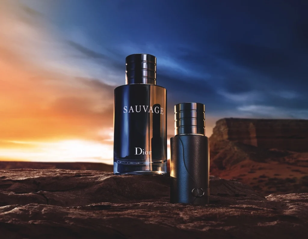 Dior Sauvage Eau de Toilette, Travel Fragrance with Case